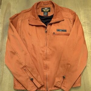 Harley-Davidson Men's Vibrant Orange Jacket Size M